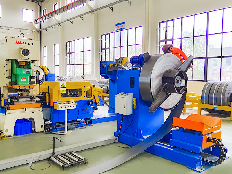 Máy tháo cuộn thủy lực cuộn thép